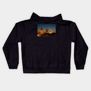 Koelner Dom at dusk Kids Hoodie